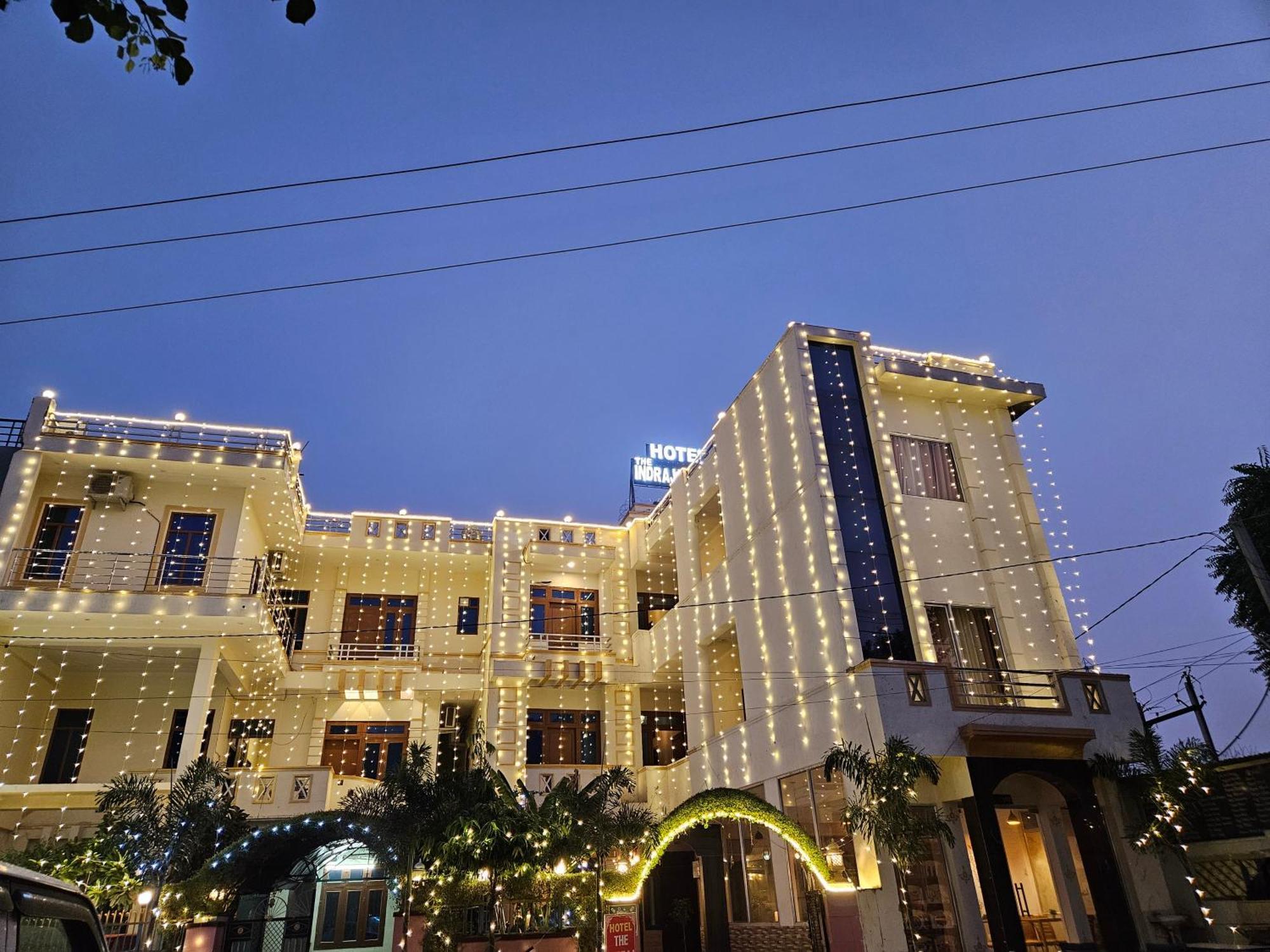 The Indraj Palace Hotel Jaipur Exterior foto